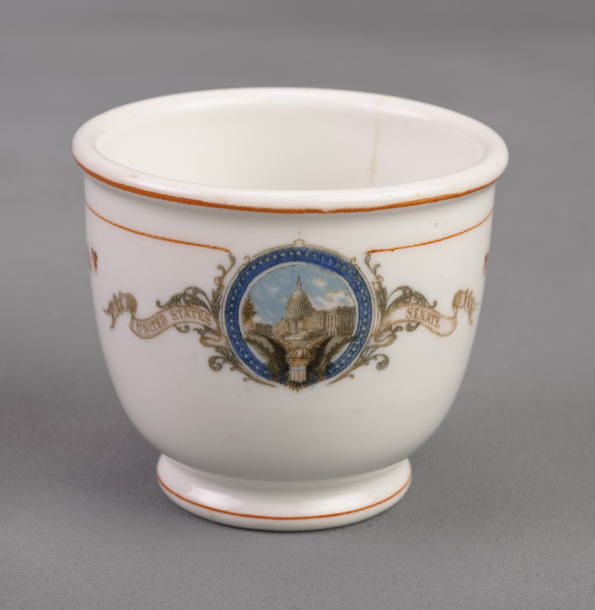 Restaurantware Egg Cup (Footed), United States Senate (Acc. No. 46.00046.001)