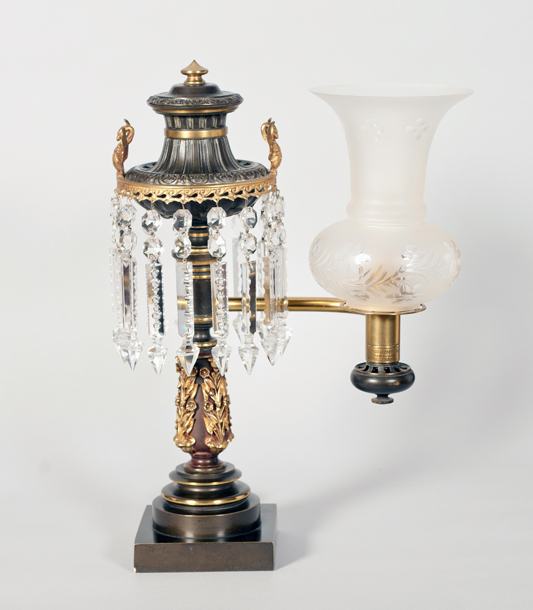 Lamp, Single-Arm Argand (Acc. No. 52.00012.002)