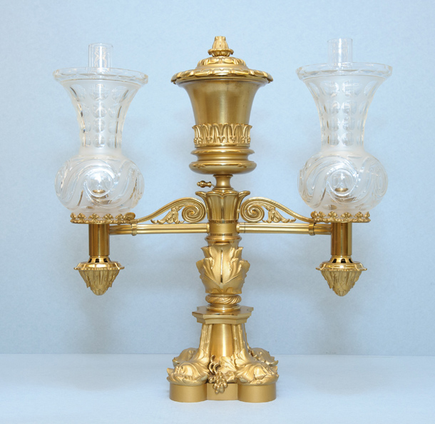 Lamp, Double-Arm Argand (Acc. No. 52.00017.002)
