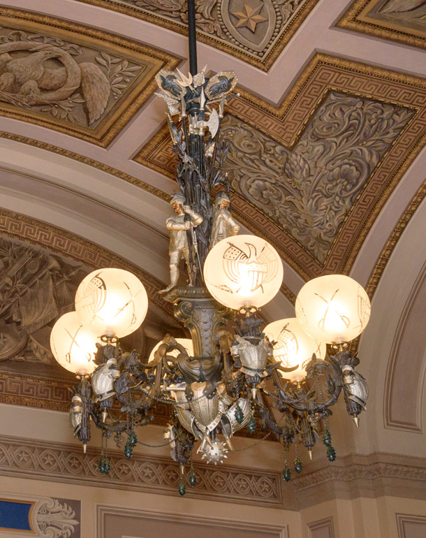 Chandelier, Six-Arm  (Acc. No. 59.00002.001)