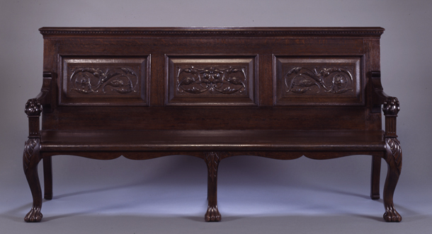 Bench, Three-Panel (Acc. No. 65.00136.000)