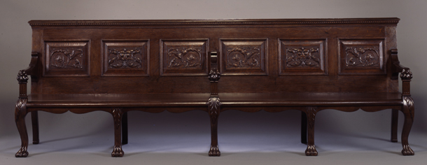 Bench, Six-Panel (Acc. No. 65.00141.000)