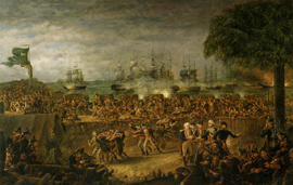 The Battle of Fort Moultrie