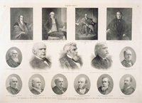 The Centennial of the Supreme Court of the United States—Portraits of the Chief-Justices from the Formation of the Court, and of the Present Associate Justices.
