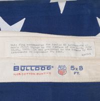 Flag, Apollo 11 label