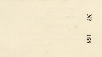 Image of the back of the 1957 Inauguration Ticket