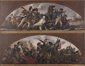 Sketch, General Mercer's Death by Bayonet Stroke and Storming of Stony Point, General Wayne Wounded in the Head, Carried into the Fort