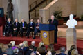 Image: Unveiling Ceremony for Vice President Richard Cheney's marble bust