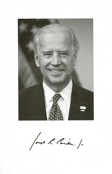 Joseph R. Biden, 2009 Inauguration Ceremonies
