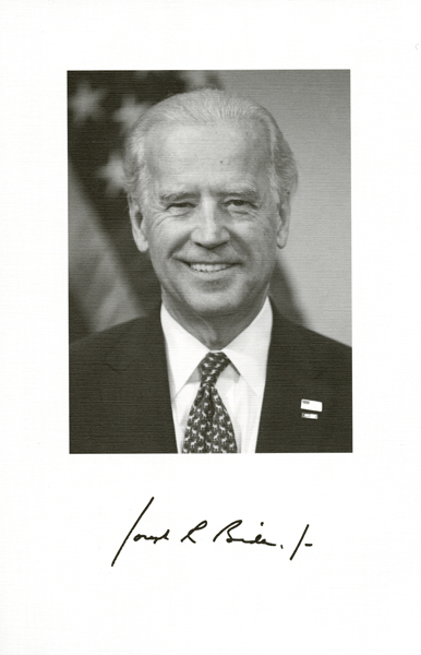 Joseph R. Biden, Jr., 2009 Inaugural Ceremonies (Acc. No. 11.00102.001c)
