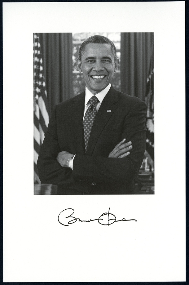 Barack Obama, 2013 Inauguration Ceremonies (Acc. No. 11.00112.036b)