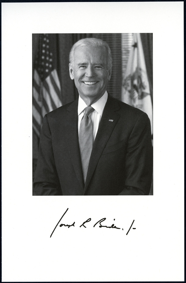 Joseph R. Biden, Jr., 2013 Inaugural Ceremonies (Acc. No. 11.00112.036c)