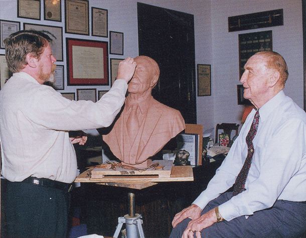 Bust of Strom Thurmond with Frederick Hart