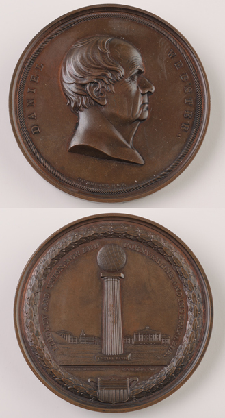 Image: Daniel Webster Medal (Cat. no. 25.00005.000)