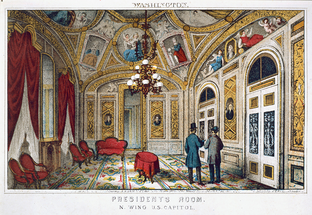 Presidents Room. N. Wing U.S. Capitol. (Acc. No. 38.00020.001)