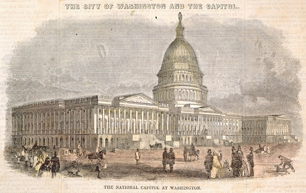 The National Capitol at Washington.