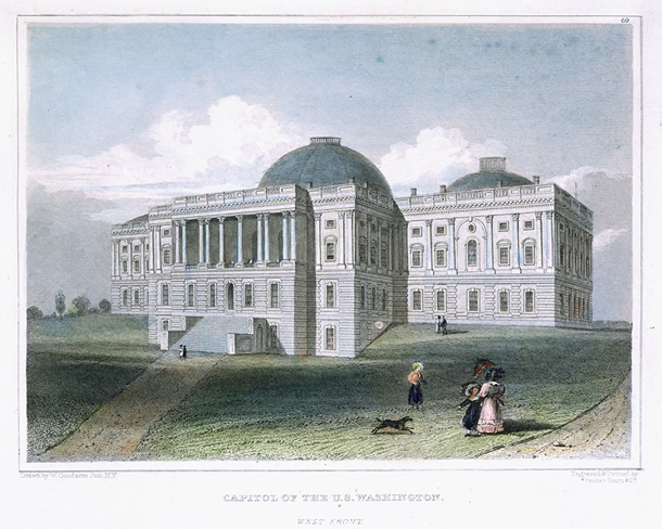 Capitol of the U.S. Washington. (Acc. No. 38.00046.001)