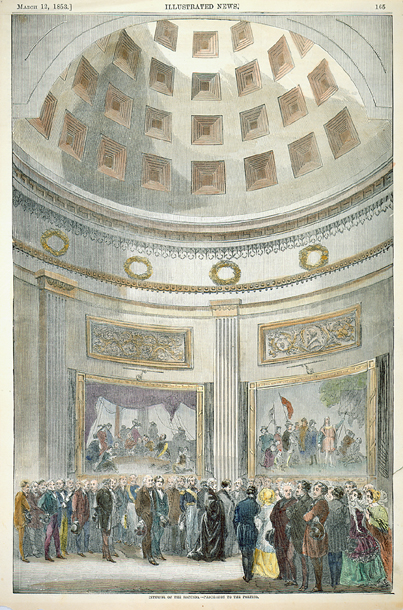 Interior of the Rotunda—Procession to the Portico.