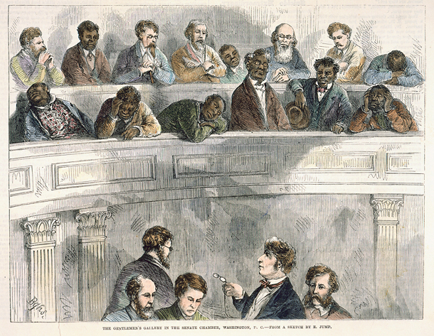 The Gentlemen's Gallery in the Senate Chamber, Washington, D.C. (Acc. No. 38.00090.001b)
