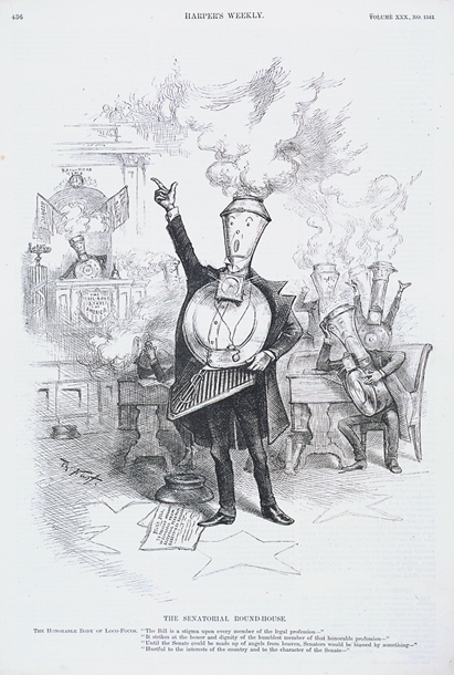 The Senatorial Round-House. (Acc. No. 38.00094.002)