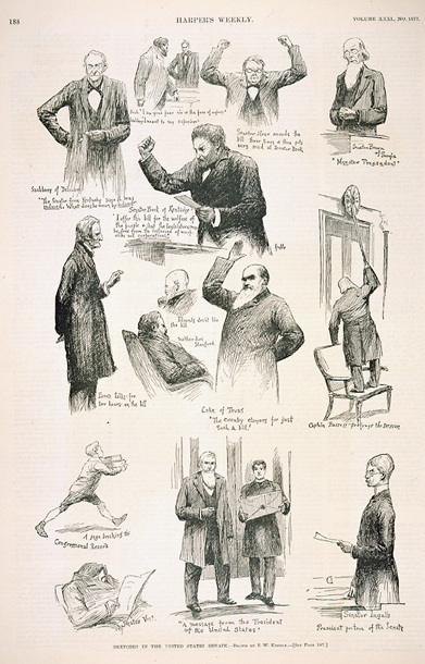 Sketches in the United States Senate. (Acc. No. 38.00132.004)