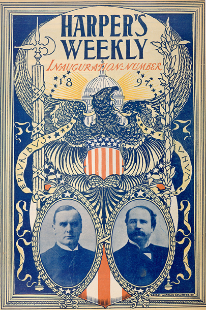 Harper's Weekly Inauguration Number 1897 (Acc. No. 38.00145.001)