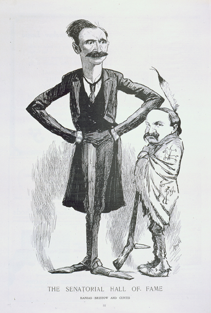 The Senatorial Hall of Fame / Kansas—Bristow and Curtis (Acc. No. 38.00176.001)