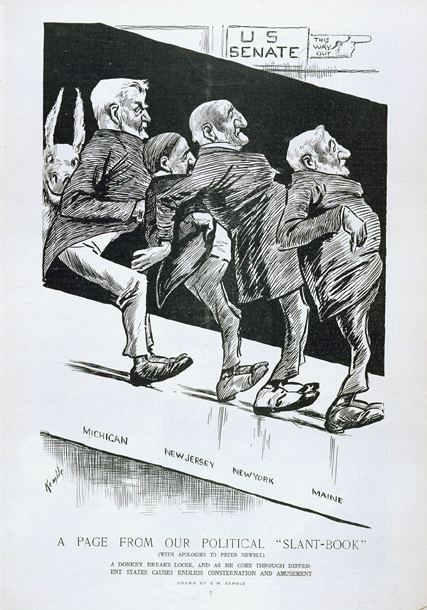 A Page from Our Political "Slant-Book" (Acc. No. 38.00186.001)