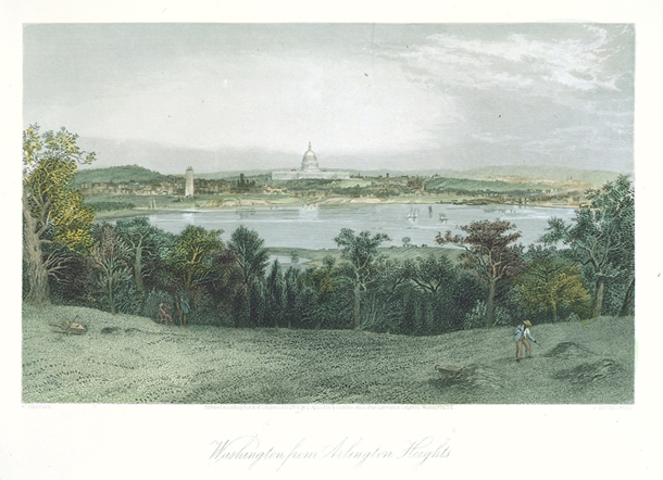 Washington from Arlington Heights. (Acc. No. 38.00202.002)