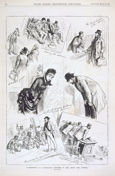 Washington, D.C.—Character Sketches in and about the Capitol. (Acc. No. 38.00228.002)