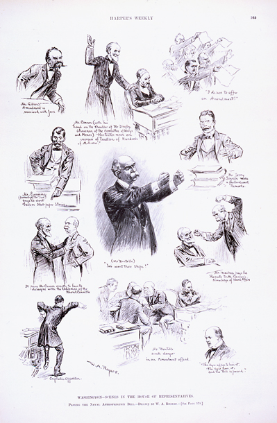 Washington—Scenes in the House of Representatives. (Acc. No. 38.00232.001)