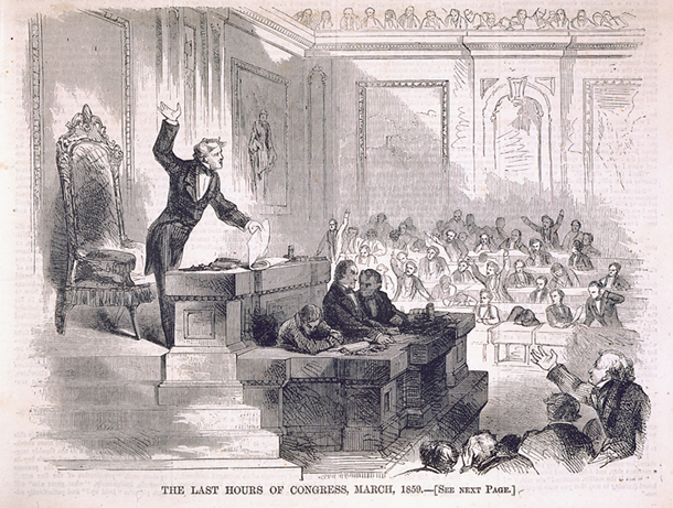 The Last Hours of Congress, March, 1859.