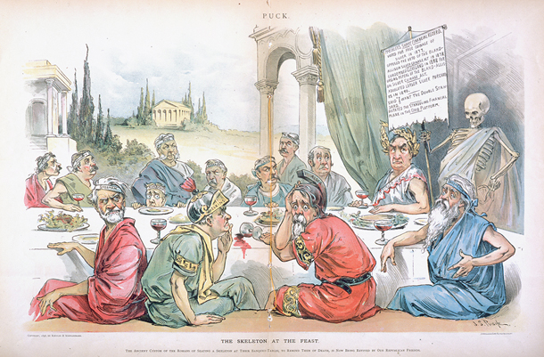 The Skeleton at the Feast. (Acc. No. 38.00300.001)