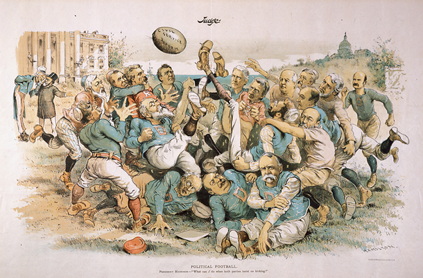 Political Football. (Acc. No. 38.00318.001)