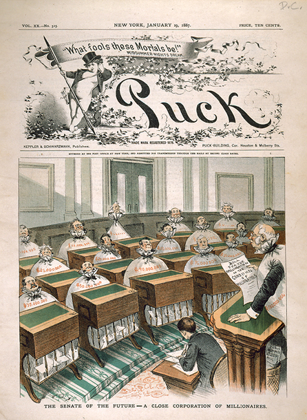 The Senate of the Future—A Close Corporation of Millionaires. (Acc. No. 38.00322.002)