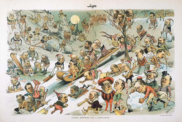 Judge's Brownies Give a Snow-Party. (Acc. No. 38.00327.001)