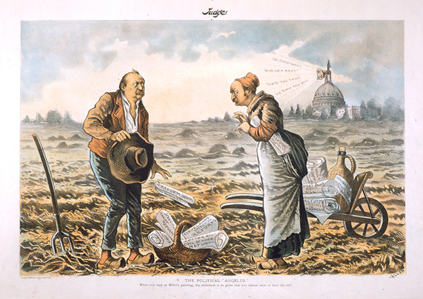 The Political "Angelus." (Acc. No. 38.00362.001)