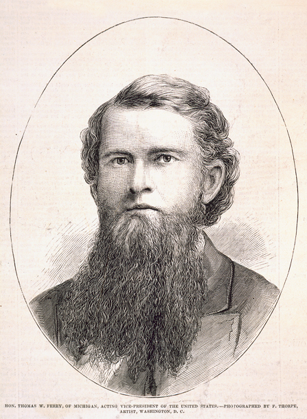Hon. Thomas W. Ferry, of Michigan, Acting Vice-President of the United States. (Acc. No. 38.00404.001)