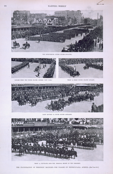 The Inauguration of President McKinley—The Parade on Pennsylvania Avenue.