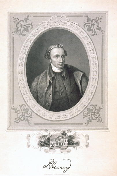 P[atrick]. Henry (Acc. No. 38.00487.001)