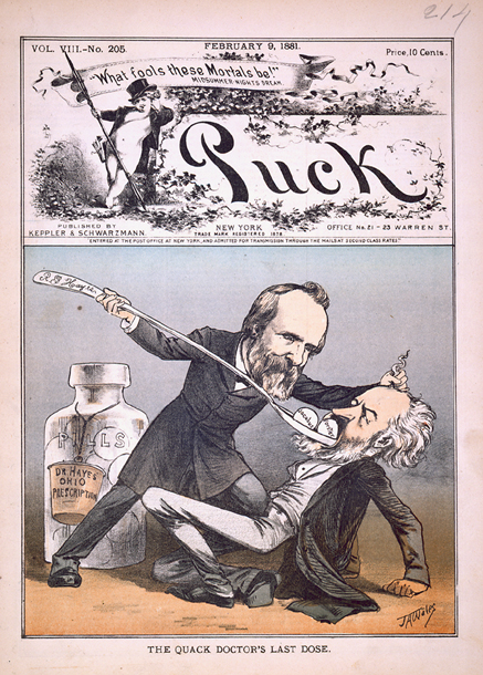 The Quack Doctor's Last Dose. (Acc. No. 38.00513.001)