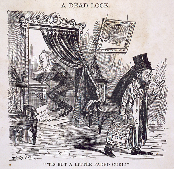 Dead Lock. "Tis but a Little Faded Curl!" (Acc. No. 38.00524.001)