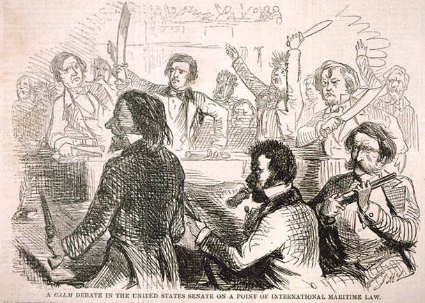A Calm Debate in the United States Senate on a Point of International Maritime Law. (Acc. No. 38.00526.001)