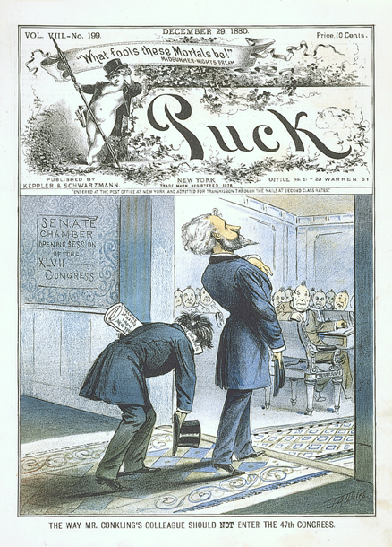 The Way Mr. Conkling's Colleague Should Not Enter the 47th Congress. (Acc. No. 38.00566.001)