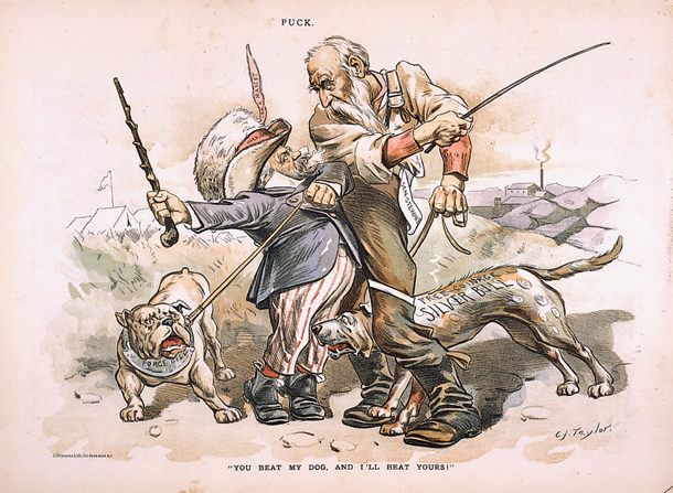 "You Beat My Dog, and I'll Beat Yours!" (Acc. No. 38.00567.001)