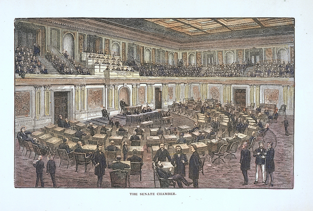 The Senate Chamber.