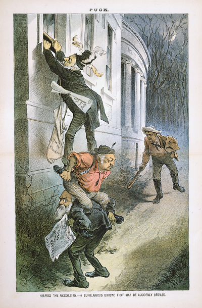 Helping the Rascals In.—A Burglarious Scheme That May Be Suddenly Spoiled. (Acc. No. 38.00667.001)