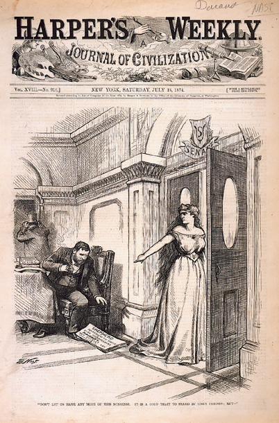 "Don't Let Us Have Any More of This Nonsense. It Is a Good Trait to Stand by One's Friends; But?" (Acc. No. 38.00684.001)