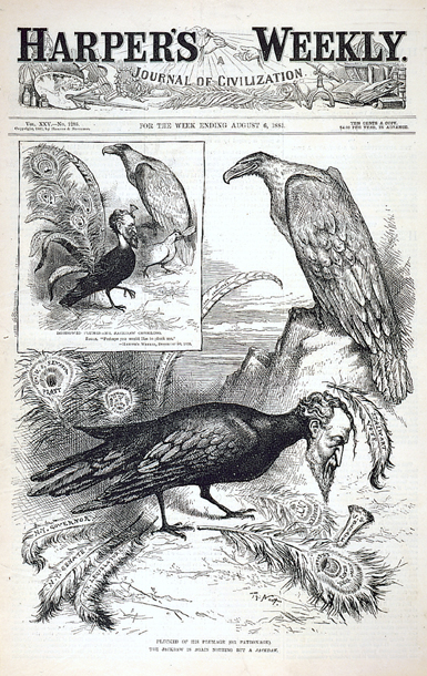 Plucked of His Plumage (or Patronage). (Acc. No. 38.00686.001)
