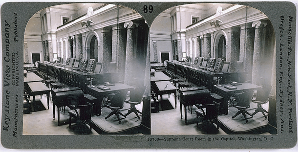 Supreme Court Room in the Capitol, Washington, D.C.